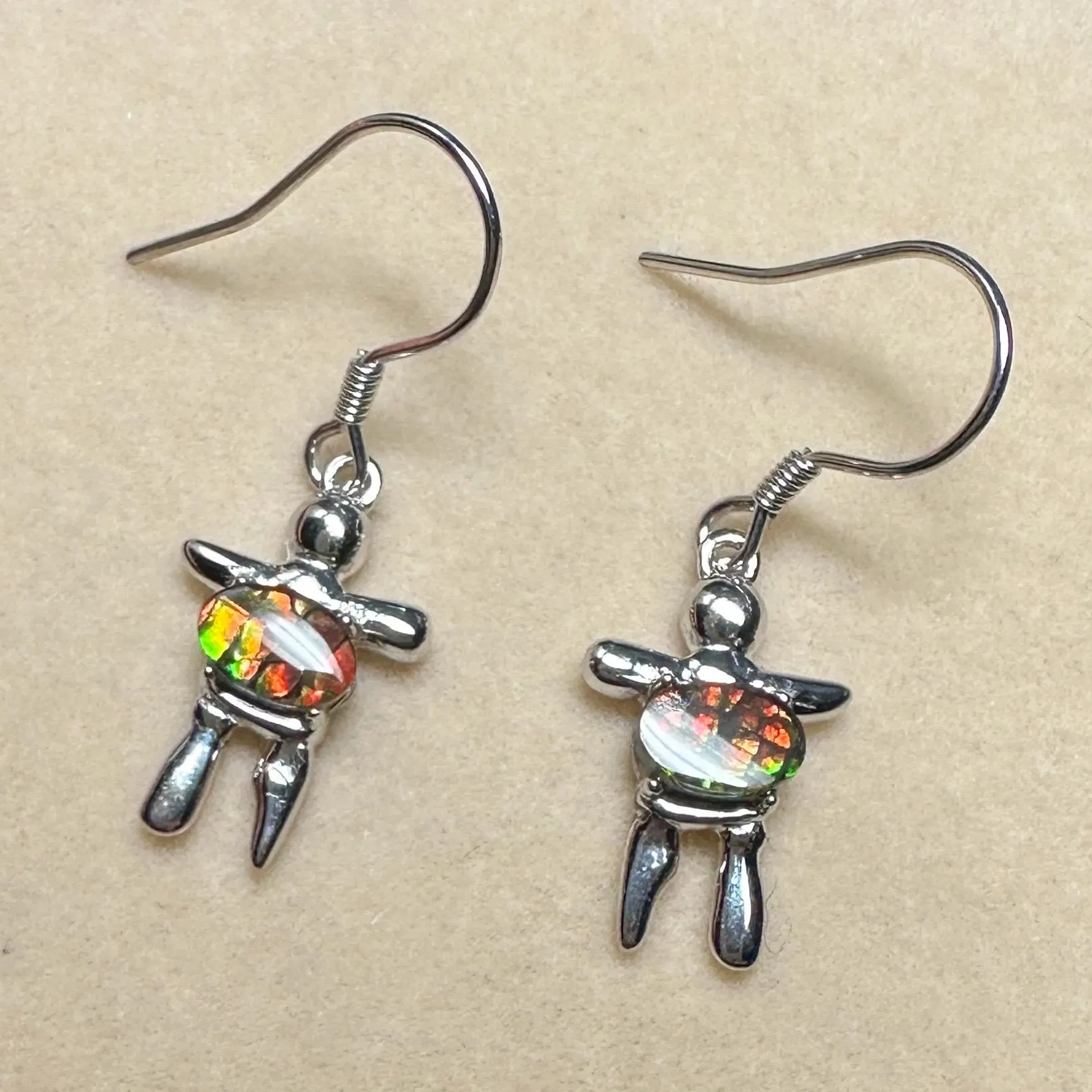 Item: Ammolite Earrings Silver preview