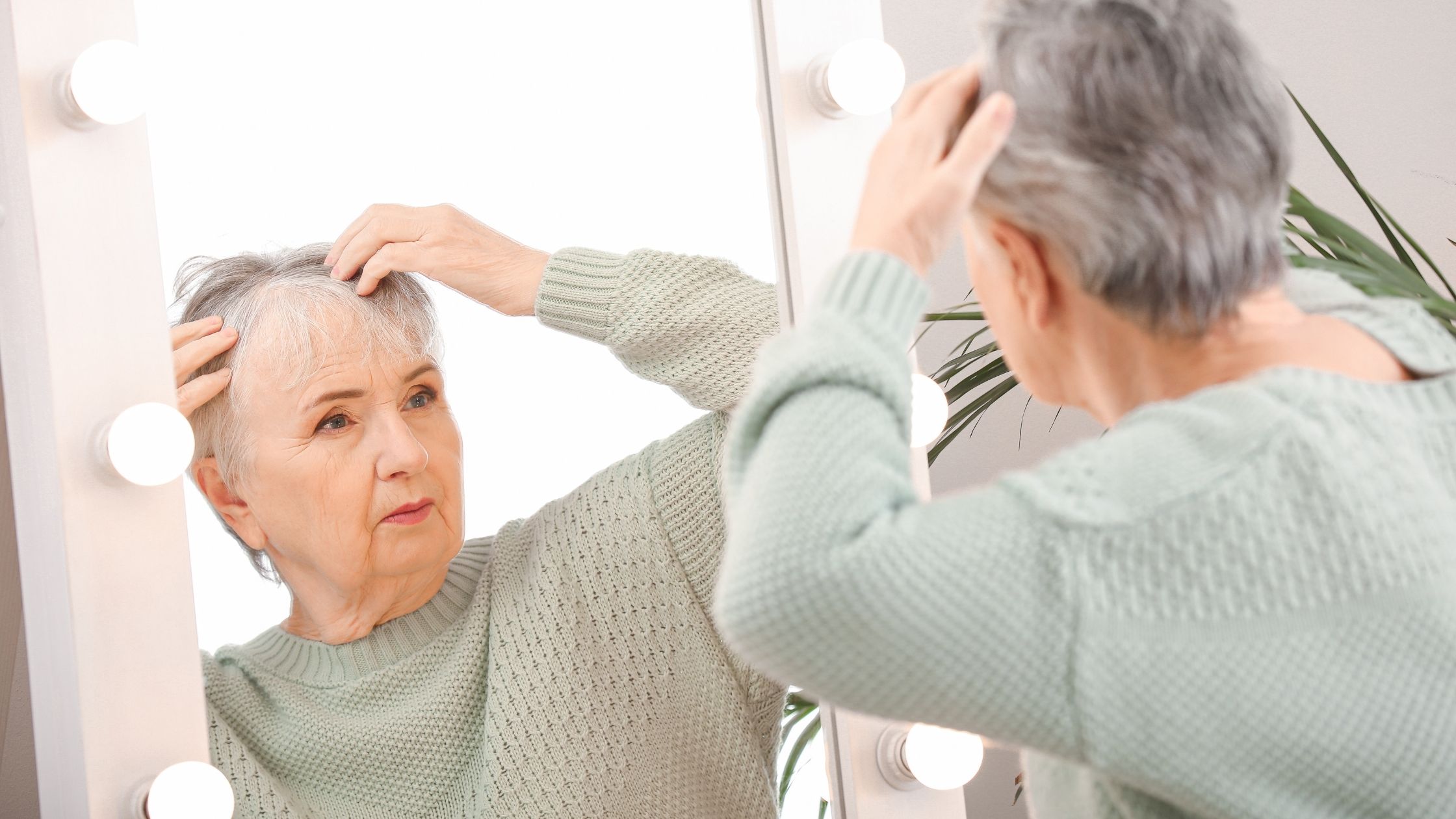 Menopausal Hair Loss How It Can Cause Hair Loss Irestore Laser Irestore Hair Growth System