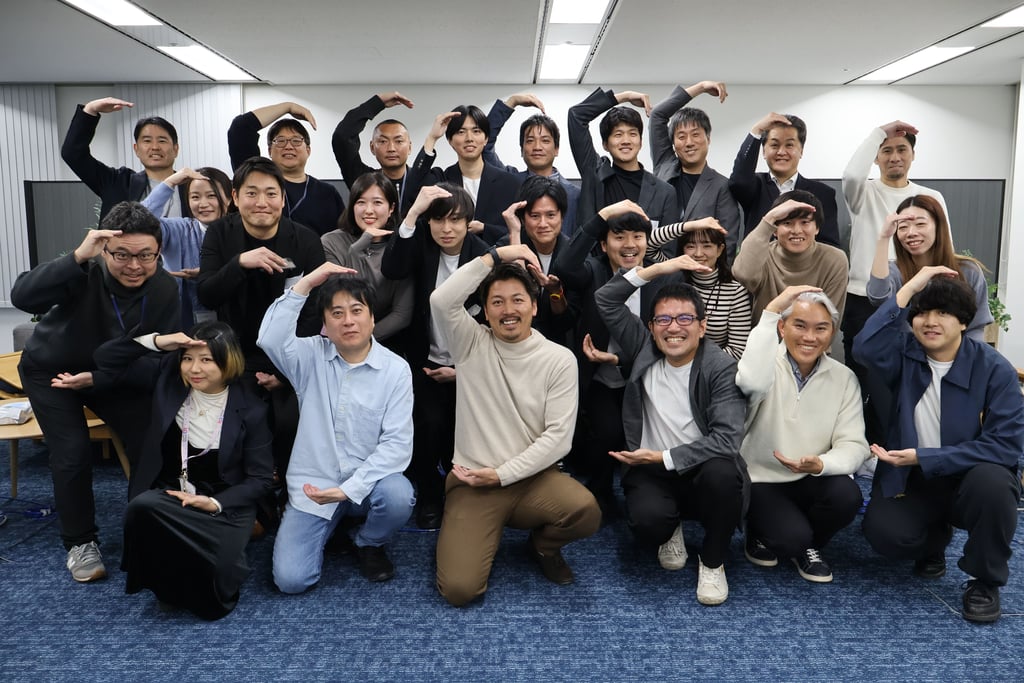 懇親会の記念撮影