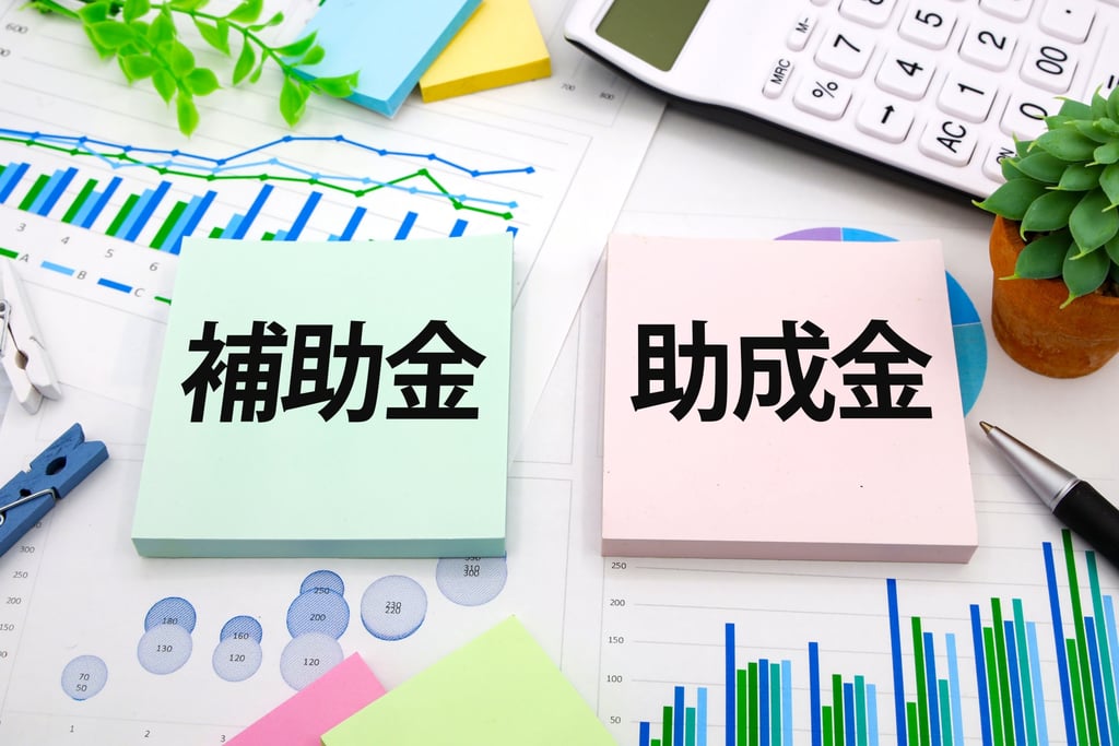【一覧比較表】補助金と助成金の違いを比較