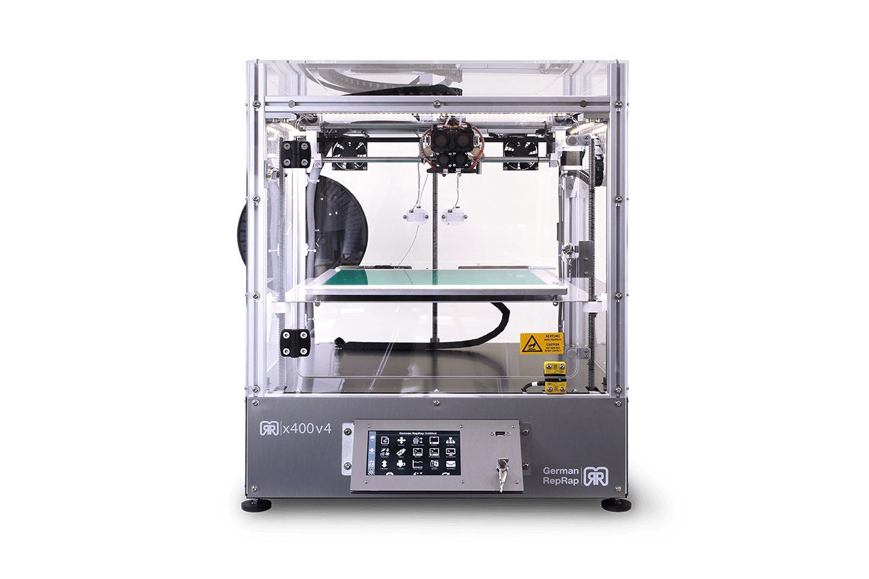 German RepRap X400 — imprimantă 3D industrială pentru producție