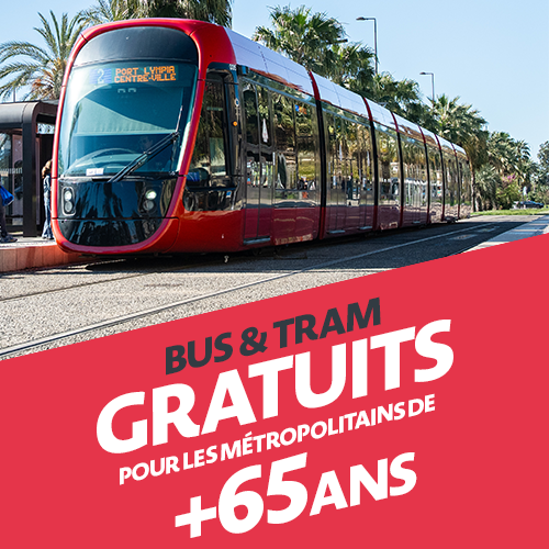 Transports gratuits pour les métropolitains de + de 65 ans !