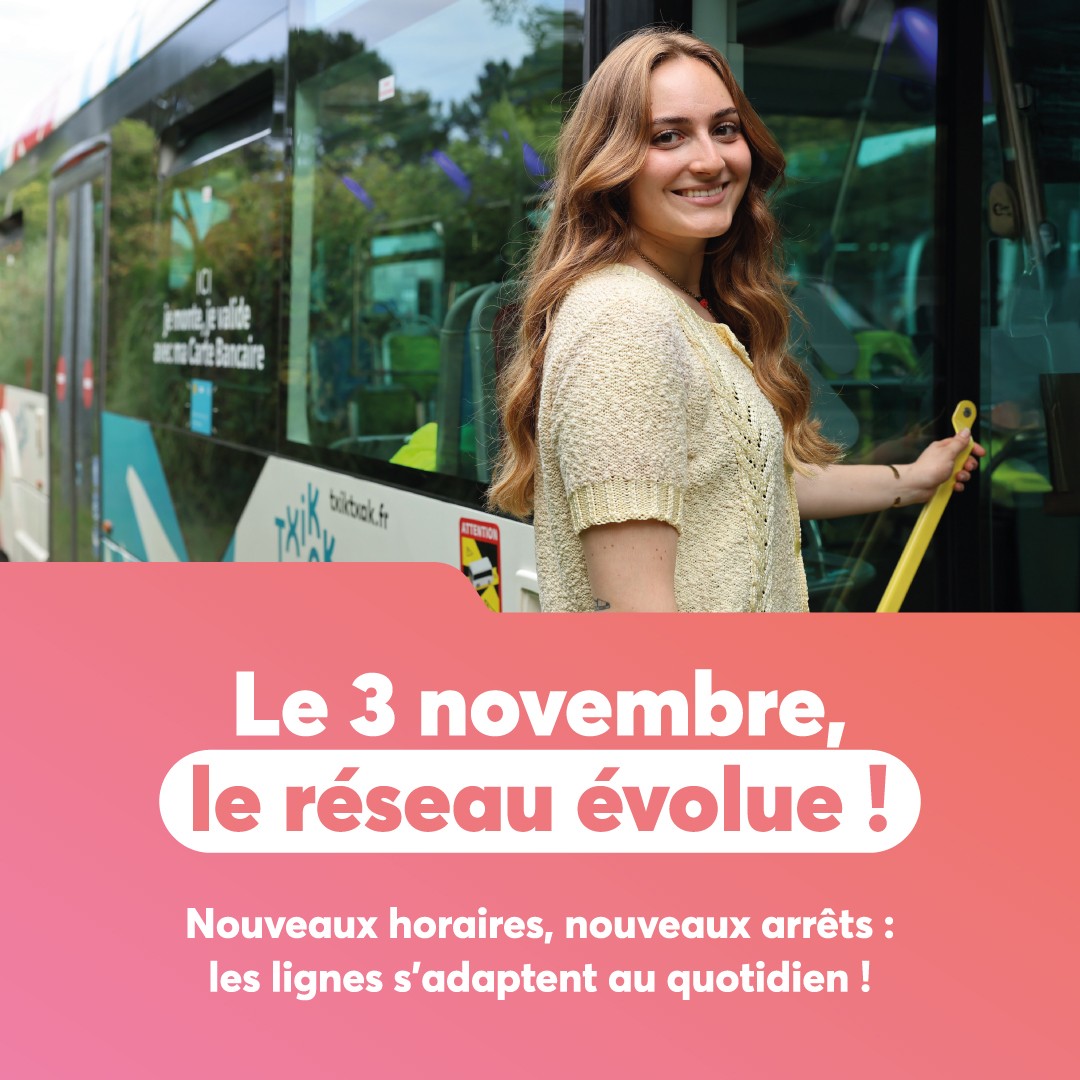 Le réseau évolue le 03/11 Le réseau évolue le 03/11