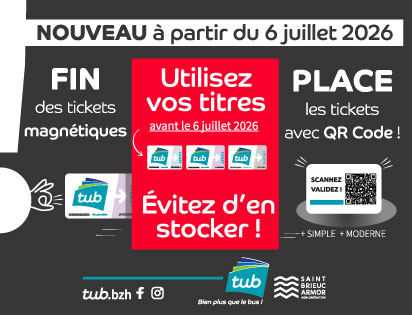 FIN des tickets magnétiques