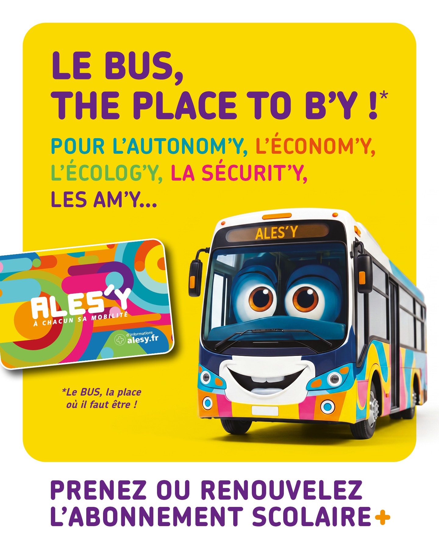 Abonnement Scolaire + 2026-2027