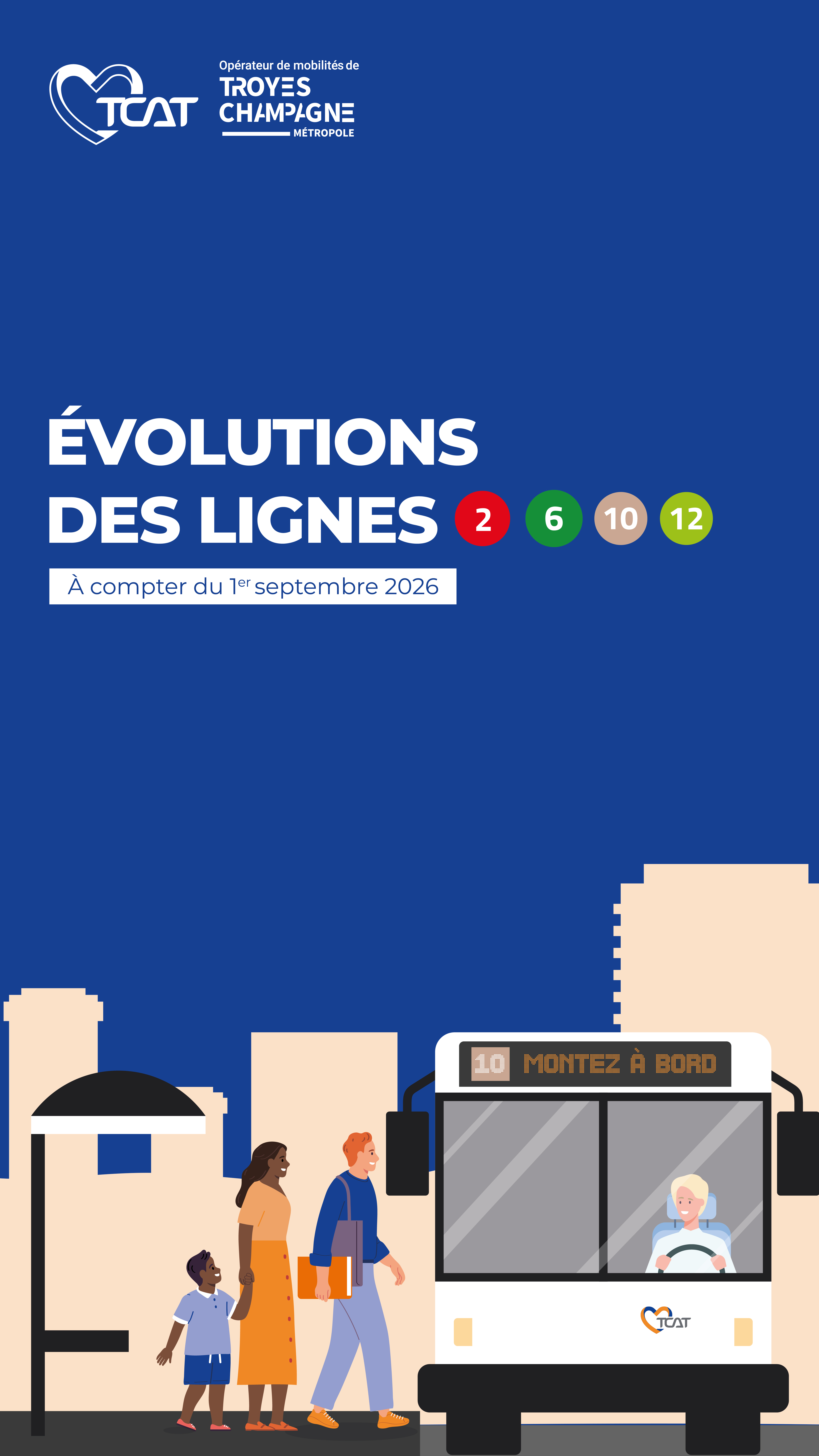 Votre réseau bus évolue à la rentrée