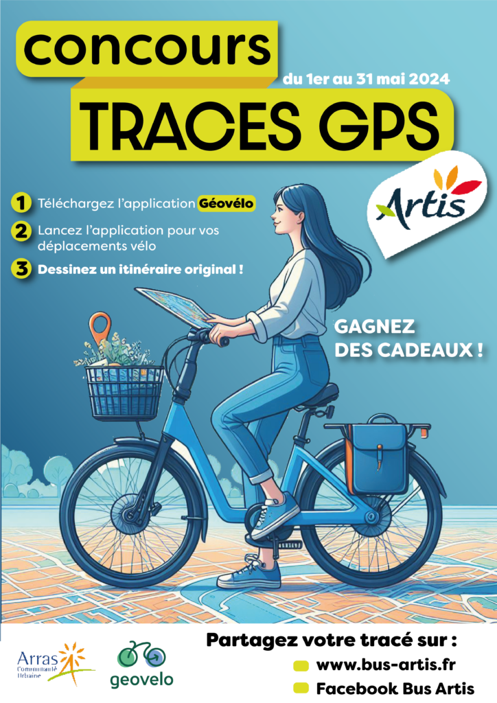 Concours Trace GPS Vélo Arras Artis