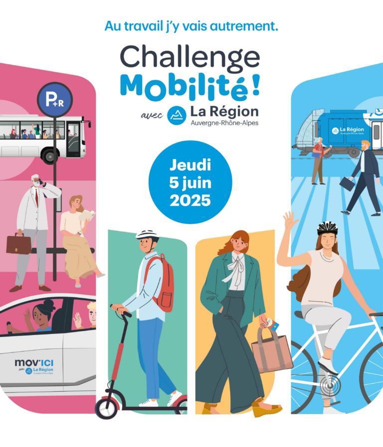 Challenge Mobilité ! Au travail j'y vais autrement