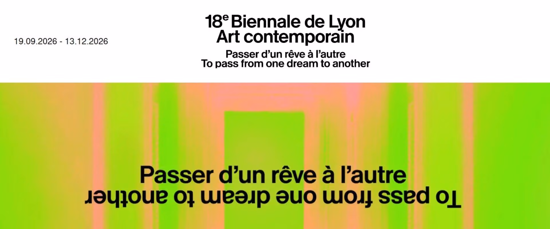 BIENNALE D'ART CONTEMPORAIN 2026