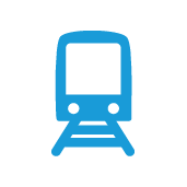 Picto bleu Train TER