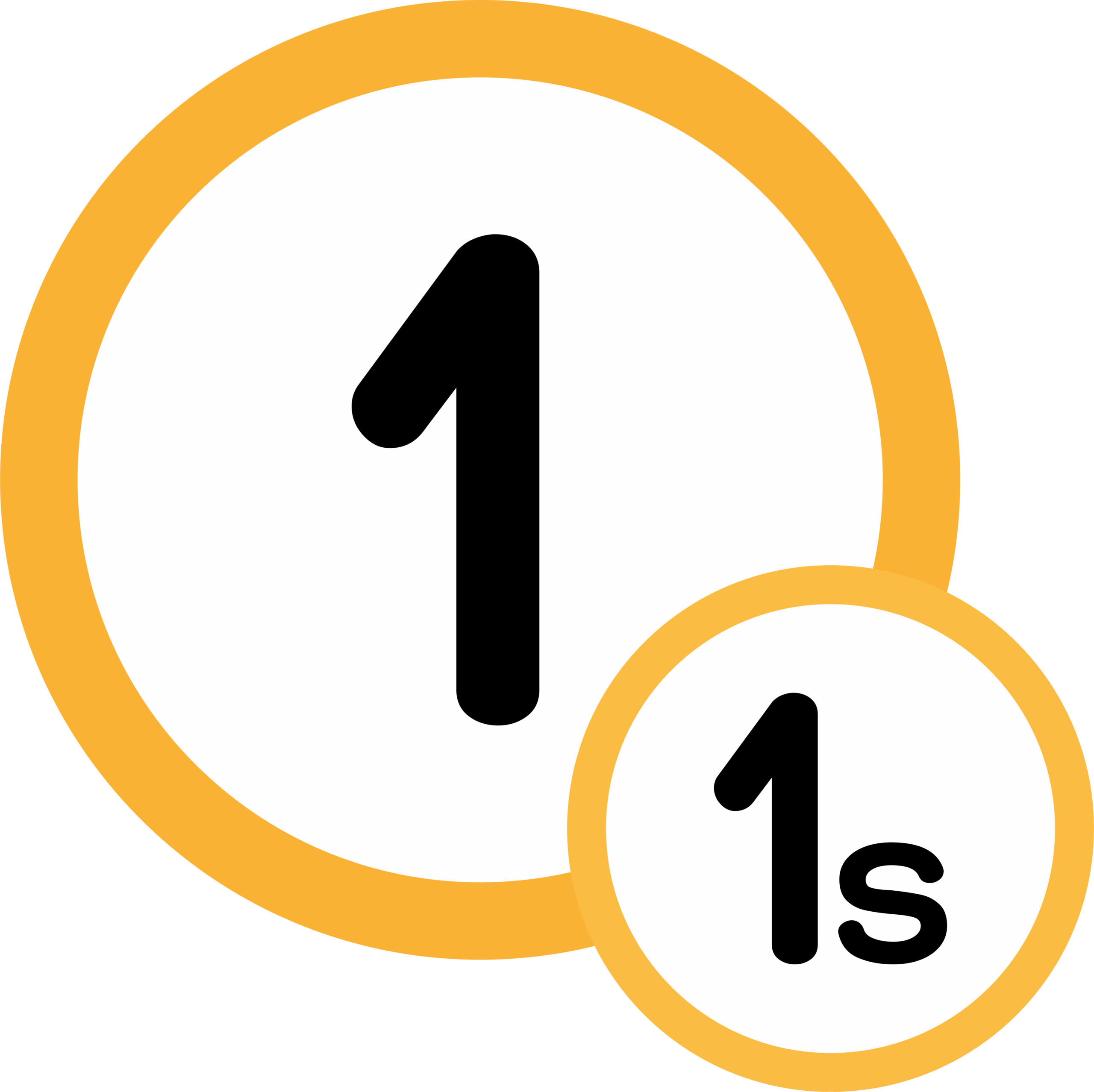 Pictogramme de la ligne 1 et 1s