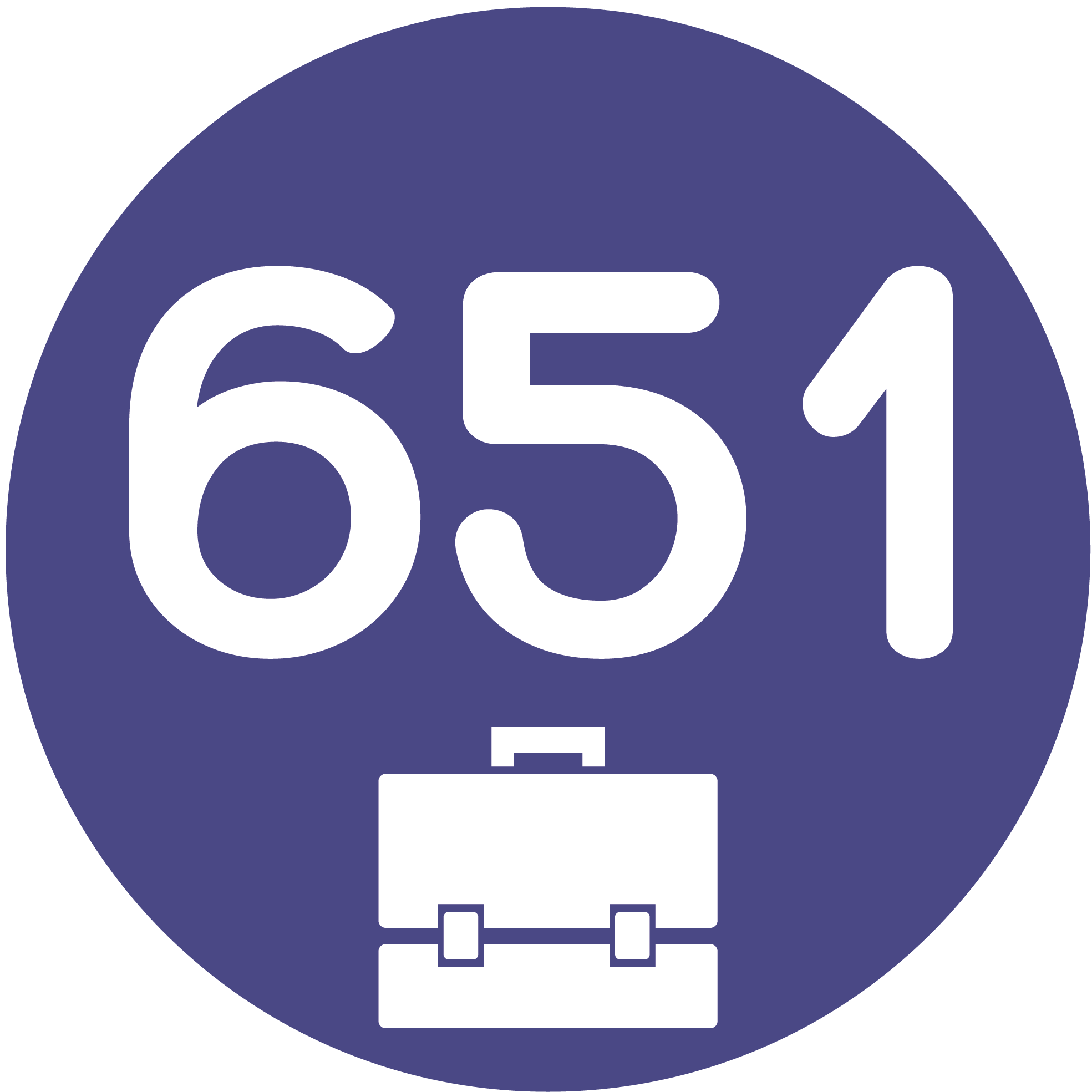 Pictogramme de la ligne 651