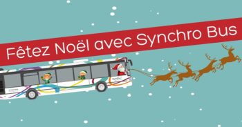 Illustration "Fêtez Noël avec Synchro Bus"