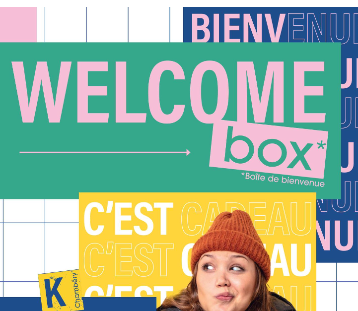 Affiche de la Welcome Box