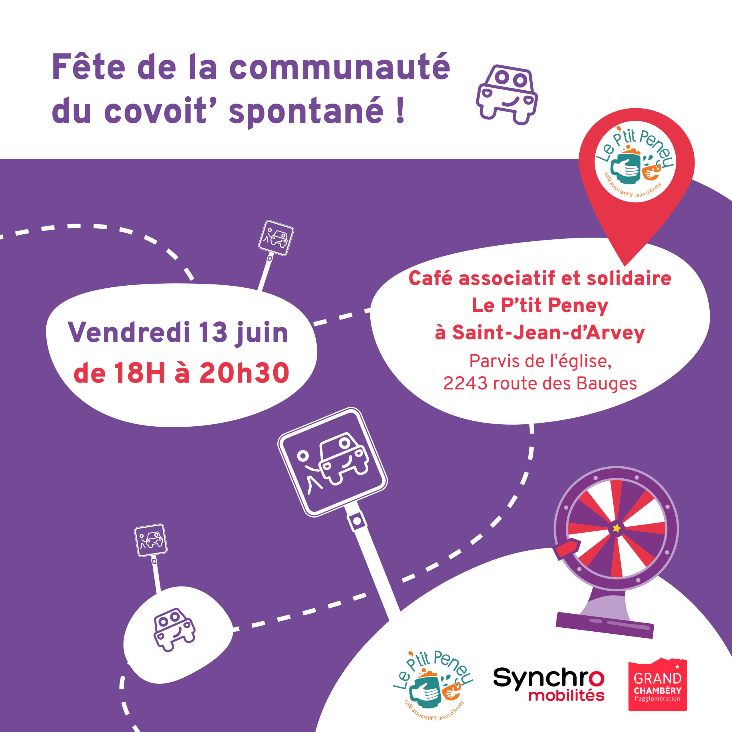 Carré Fête de la communauté-P'tit peney St Jean d'Arvey - Synchro 2025