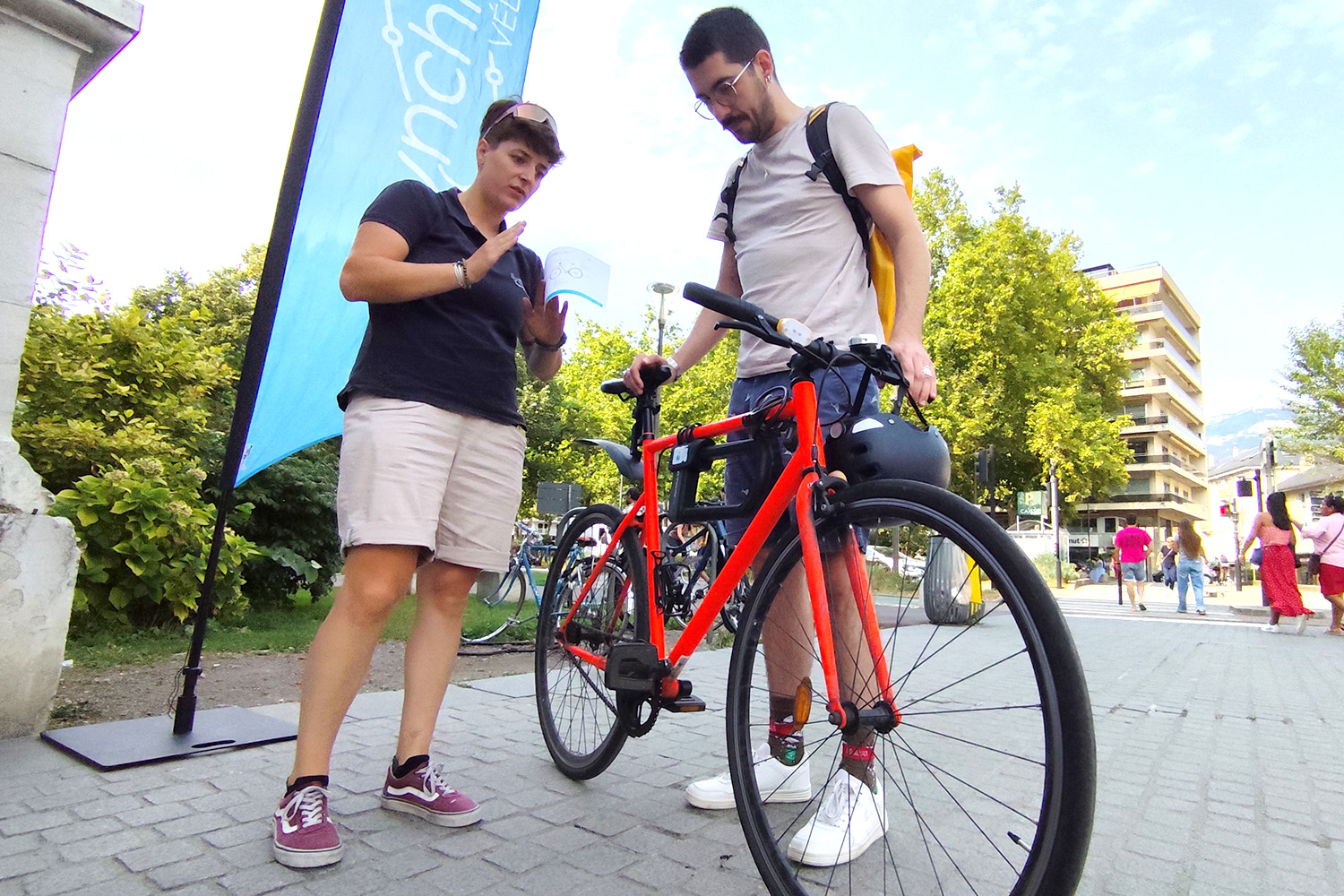 Contrôle technique mécanique vélo - Vélostation Grand Chambéry @AE