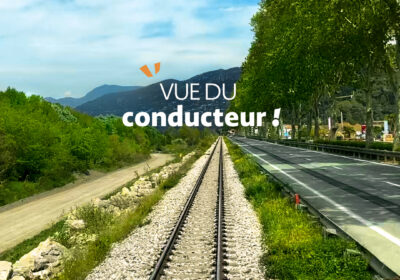 VUE DU CONDUCTEUR ©CheminsdeferdeProvence