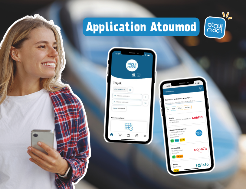 visitez la normandie avec l'app Atoumod