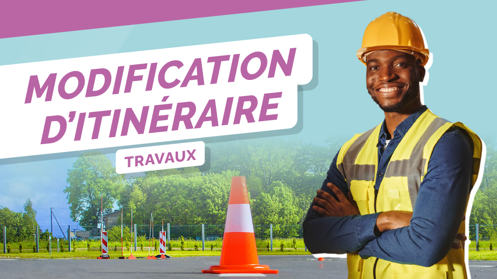 modification itinéraire