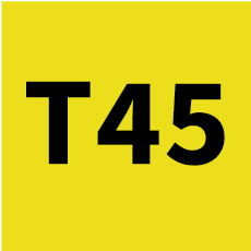 Pictogramme ligne Tempo 45