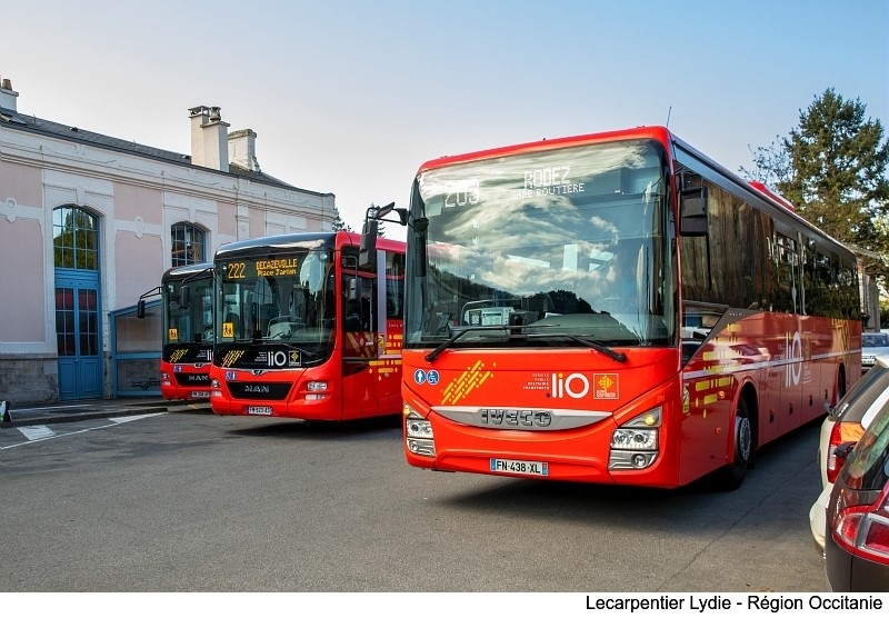 Autocars liO transport Région Occitanie