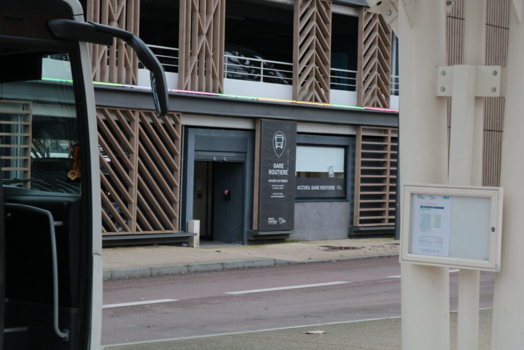Local de la gare routière à Troyes