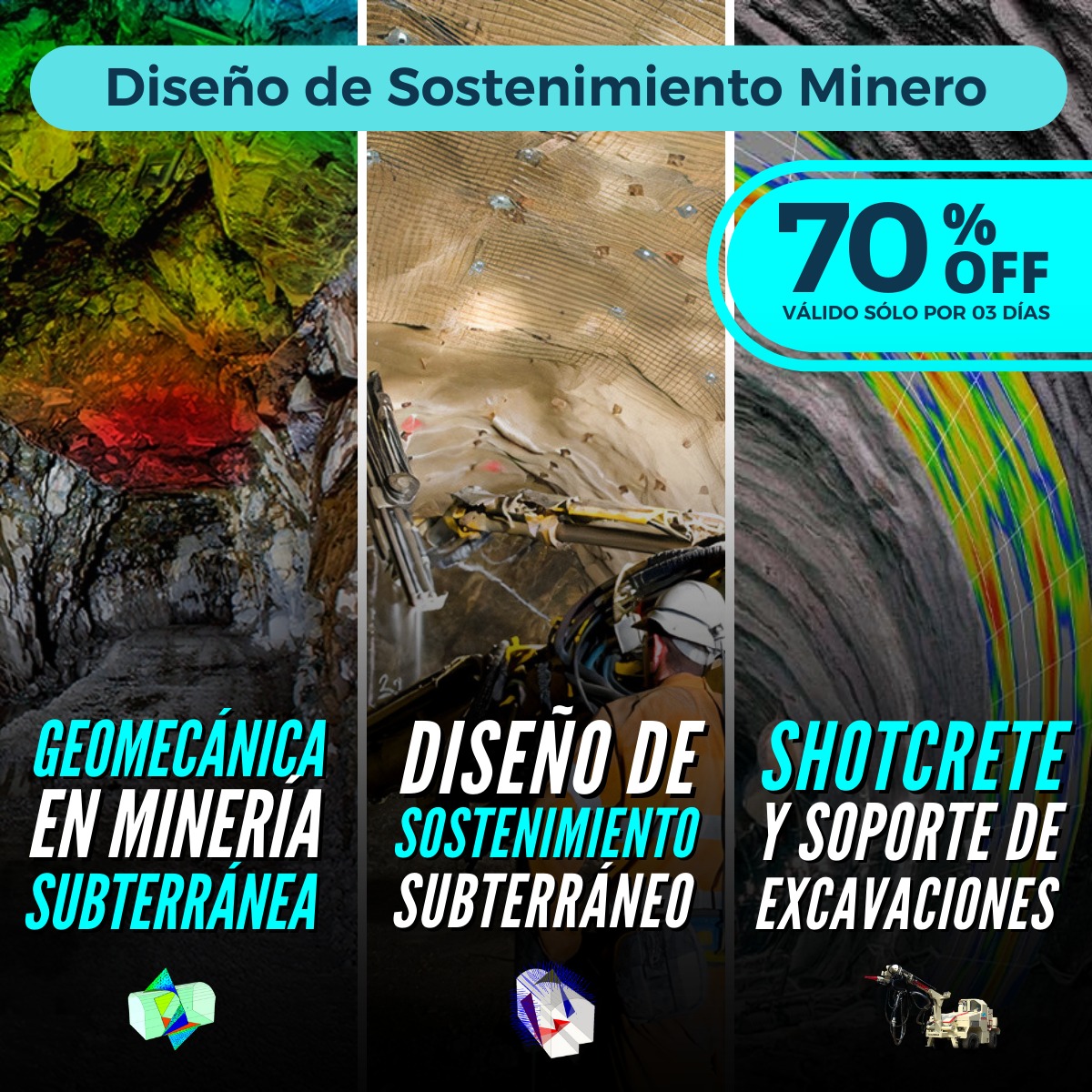 Especialización de Geomecánica y Diseño de Sostenimiento Subterráneo