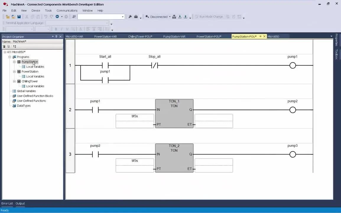 Especialización en Programación de PLC Allen Bradley Micro800 en CCW