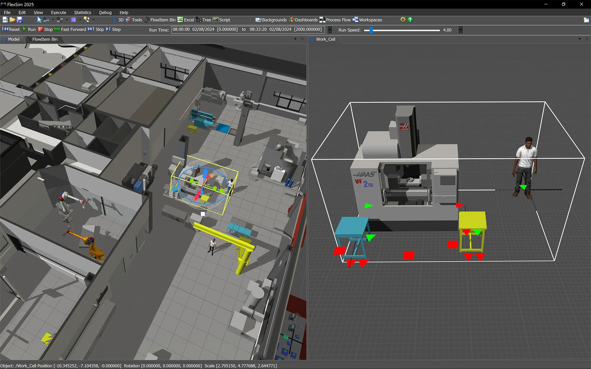 Especialización en FlexSim para Simulación y Análisis Estadístico en Manufactura