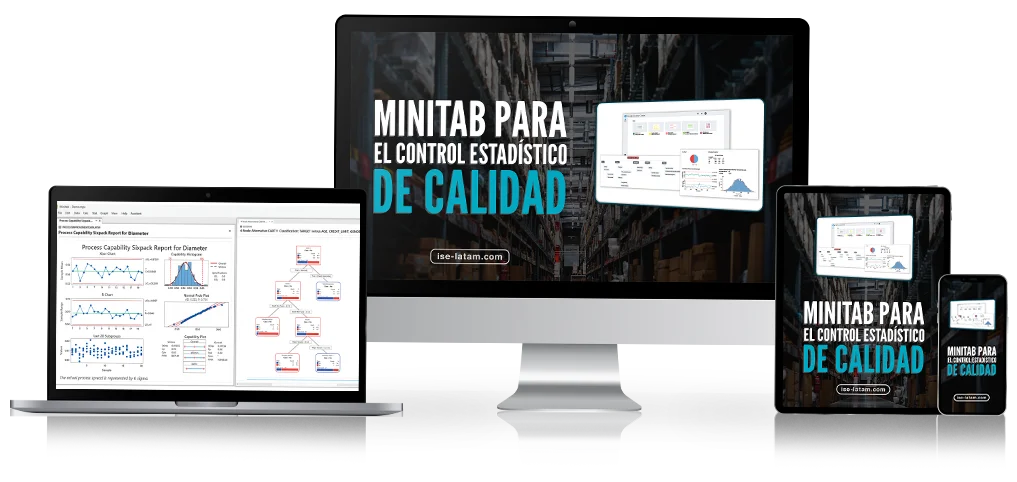 Especialización en Minitab para el Control Estadístico de Calidad