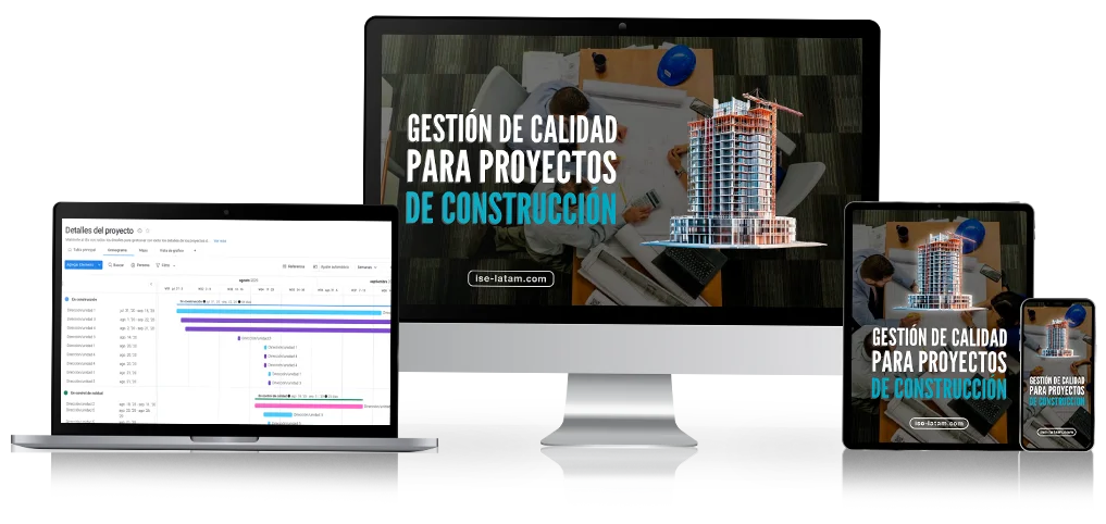 Especialización en Gestión de Calidad para Proyectos de Construcción