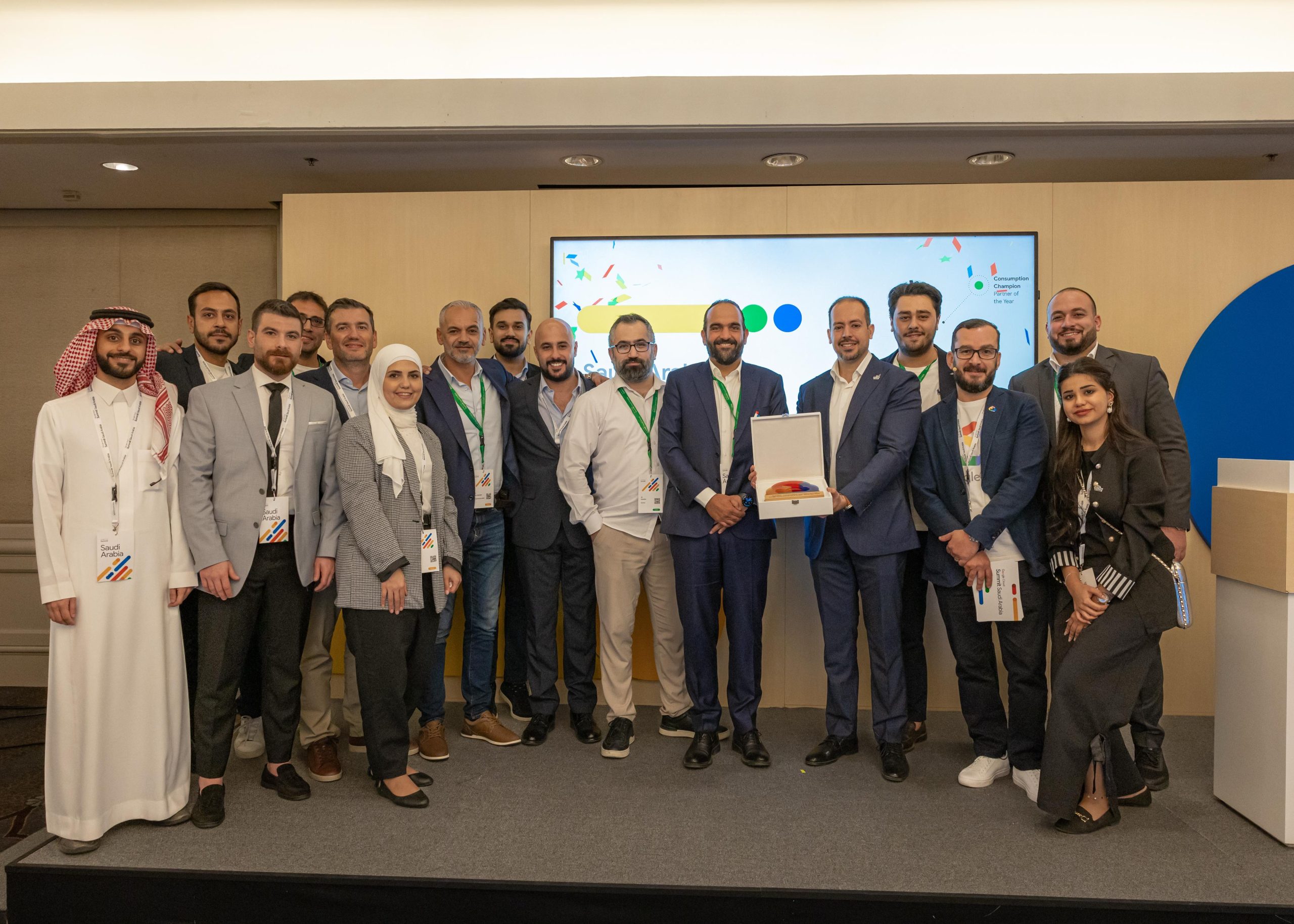 iSolution Wins the Consumption Champion Partner Award at the Google Cloud Summit in Saudi Arabia!