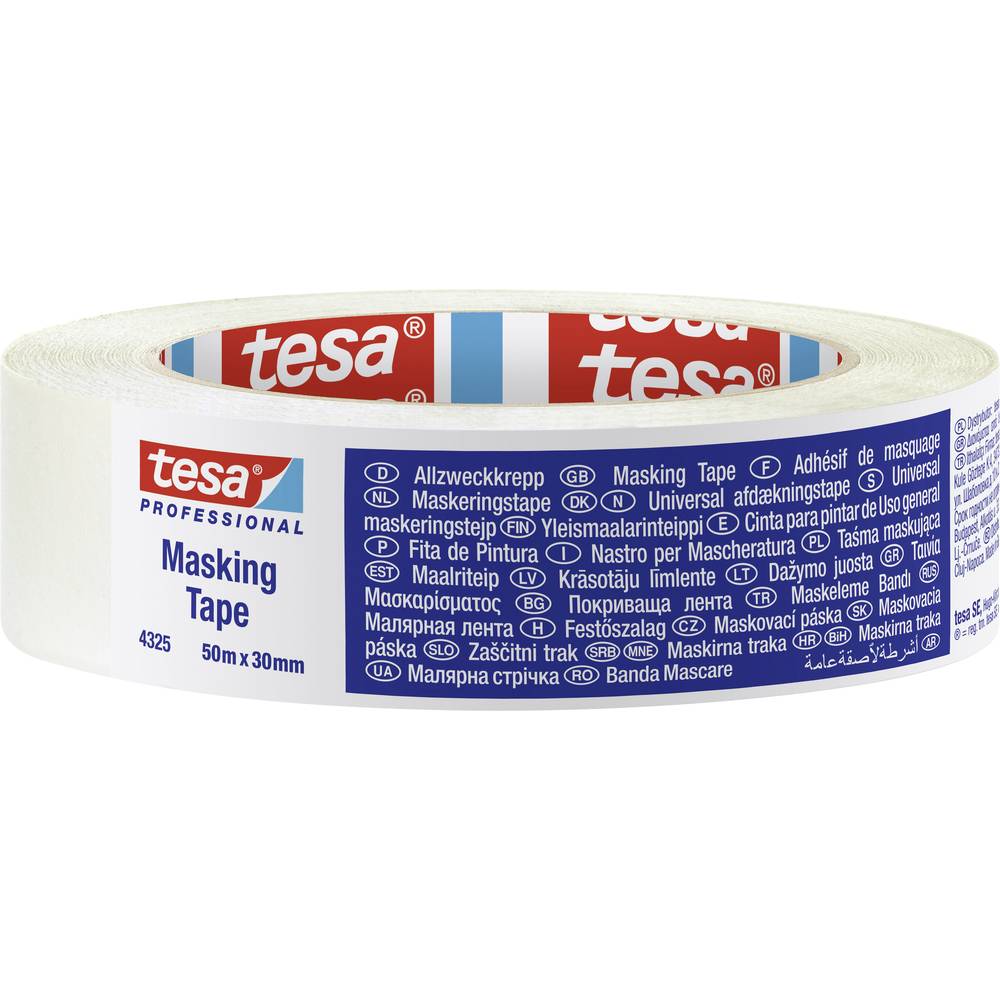 TESA krepp 30mmx50m 50°C 3ja daga 04323-00042