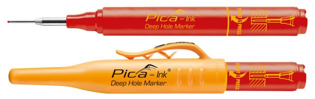 Pica 150/40 Merkipenni Rauður