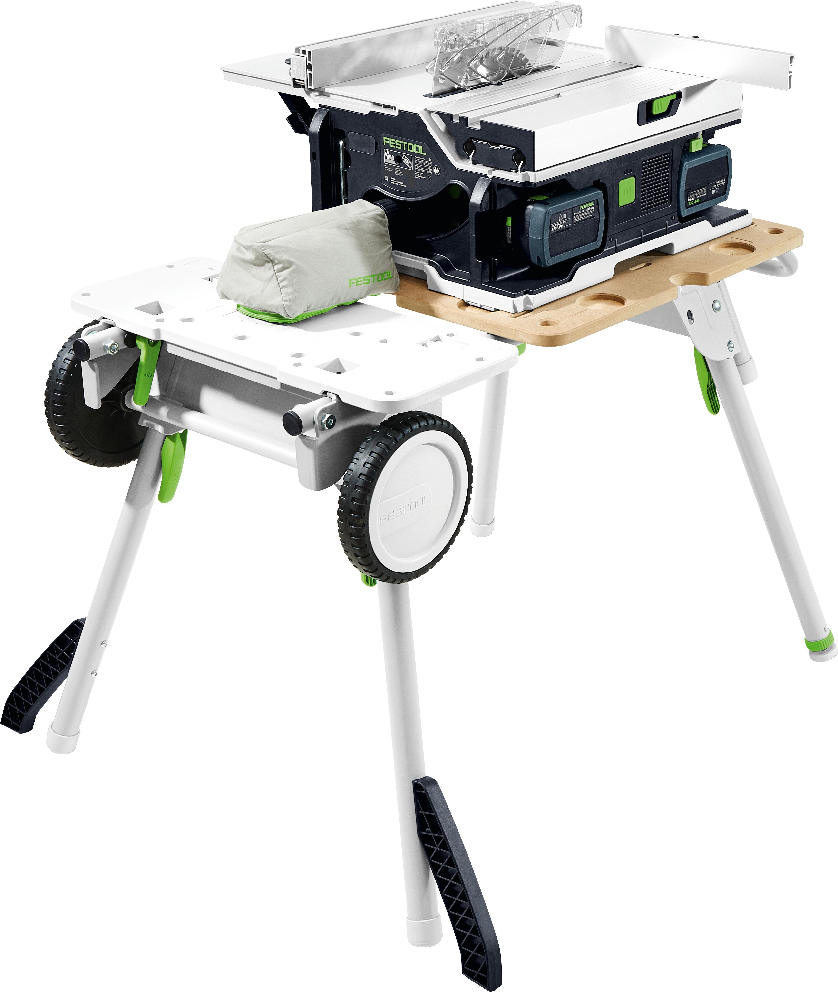 Festool CSC SYS50 Rafhlöðu Borðsög EBI-set 577379