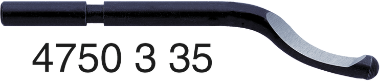 Profigrat Gráðusköfublað HSS C-35 Ø3.2