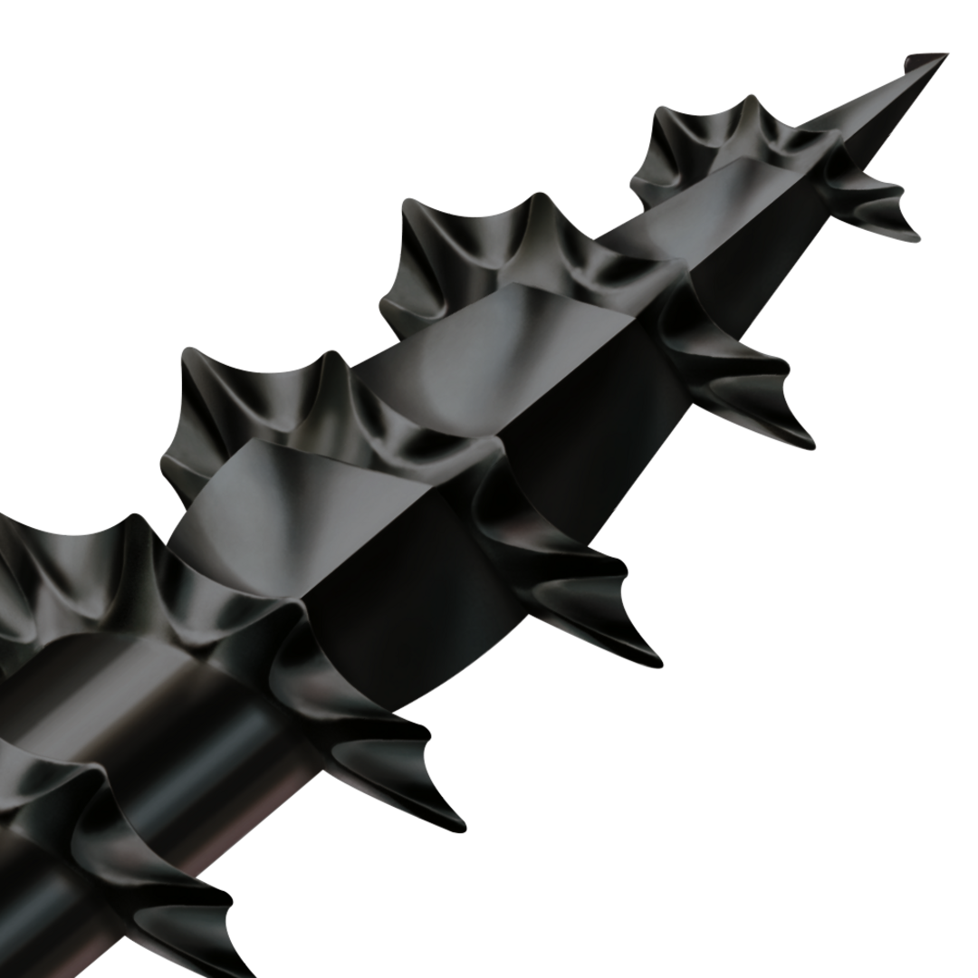 SPAX Tréskrúfur Svartar UZ RG 3.0x30 200