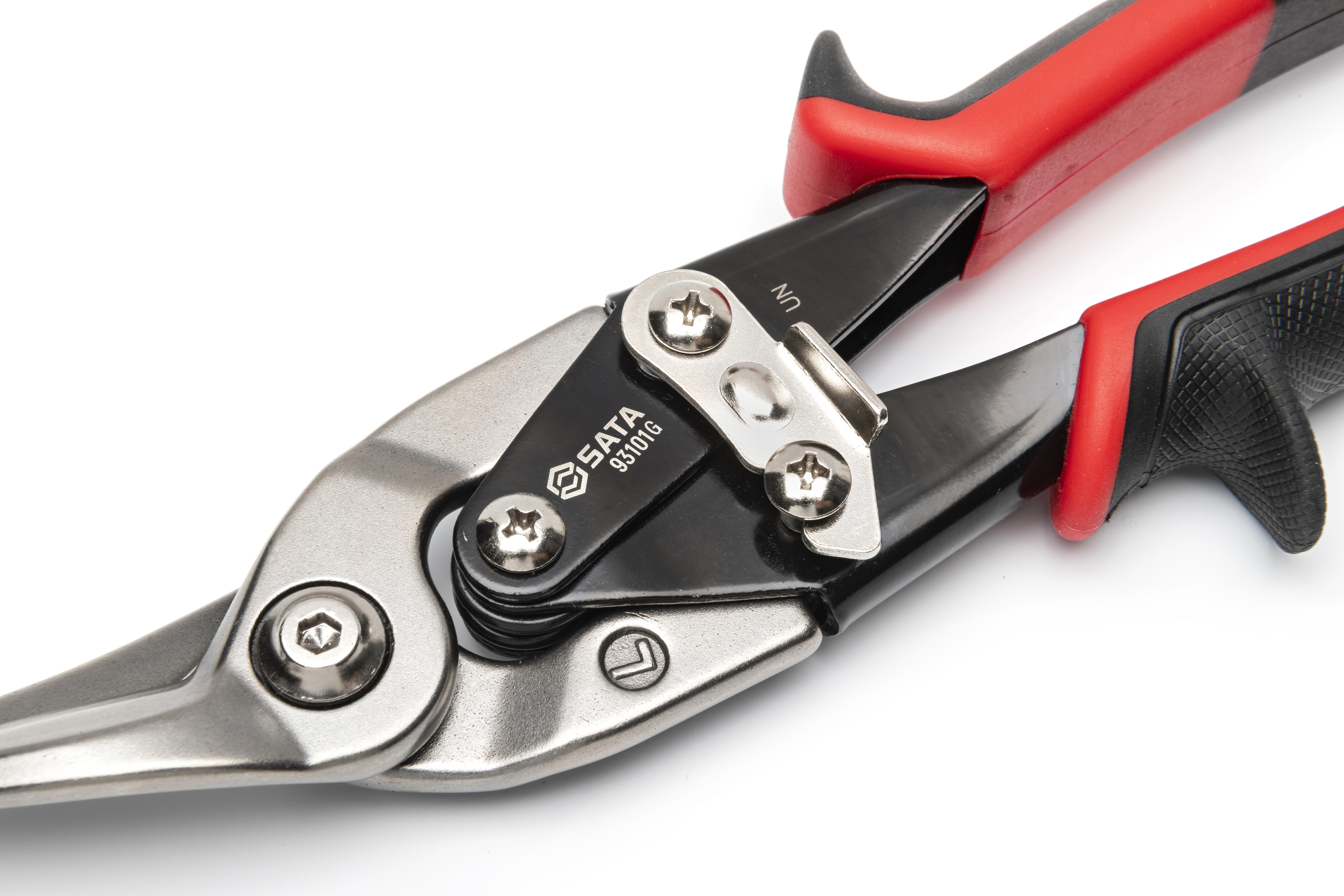 SATA Blikkklippa Vinstri 10" Rauð ST93101G