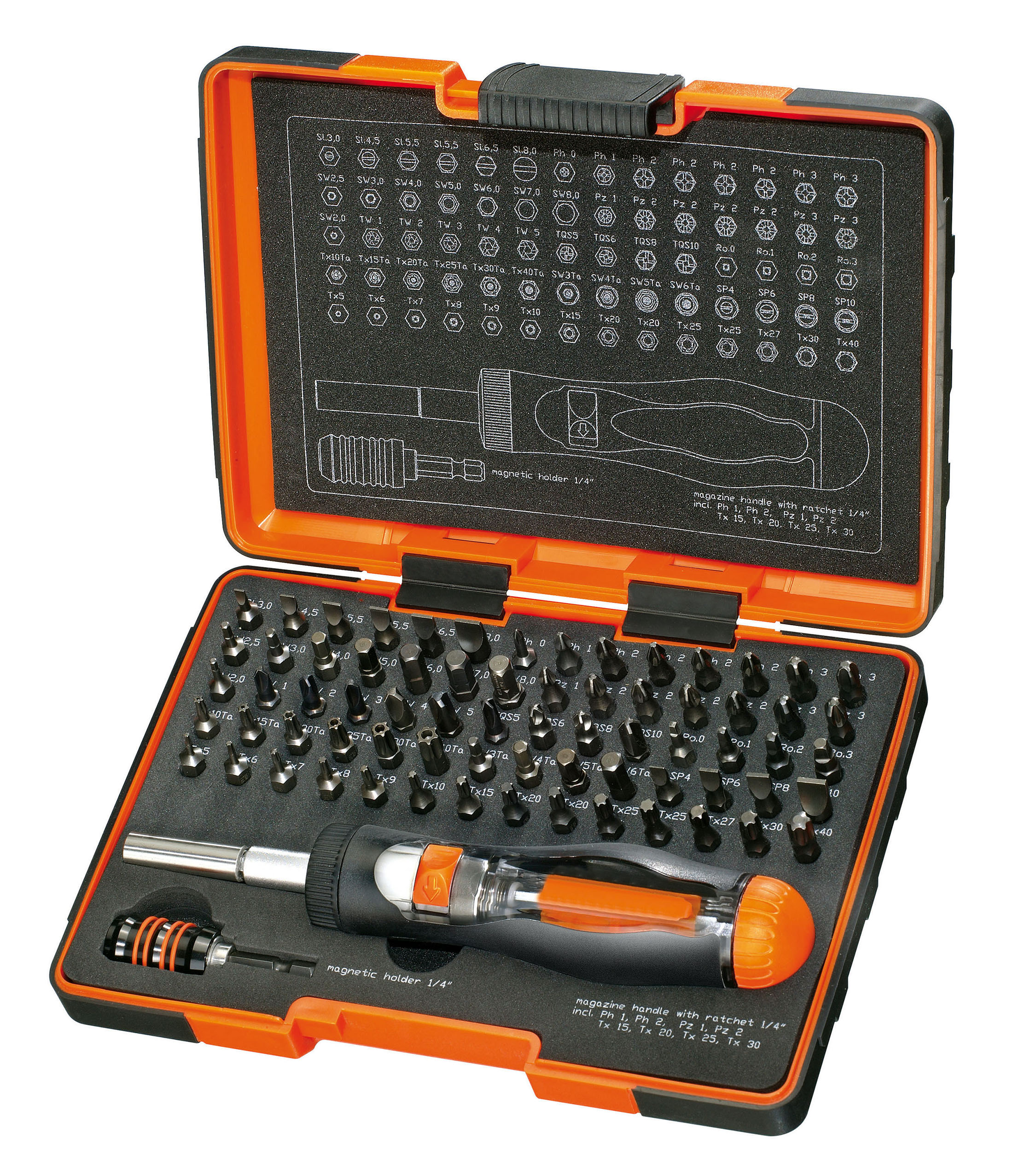 Diager Bitasett U640D 12stk