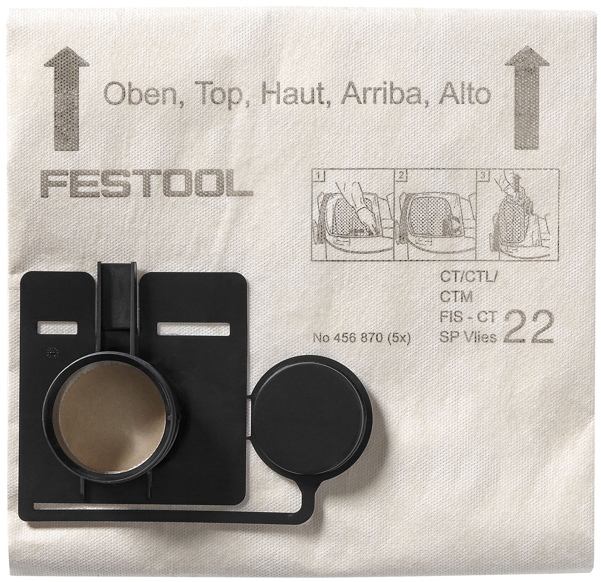 Festool Ryksugupoki CT22 Sterkur 456870