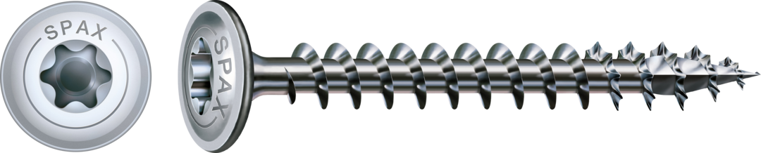 SPAX Franskar skrúfur 8.0x80/70 50