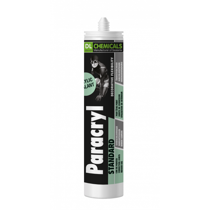 Paracryl Standard Akrýlkítti Hvítt 300ml