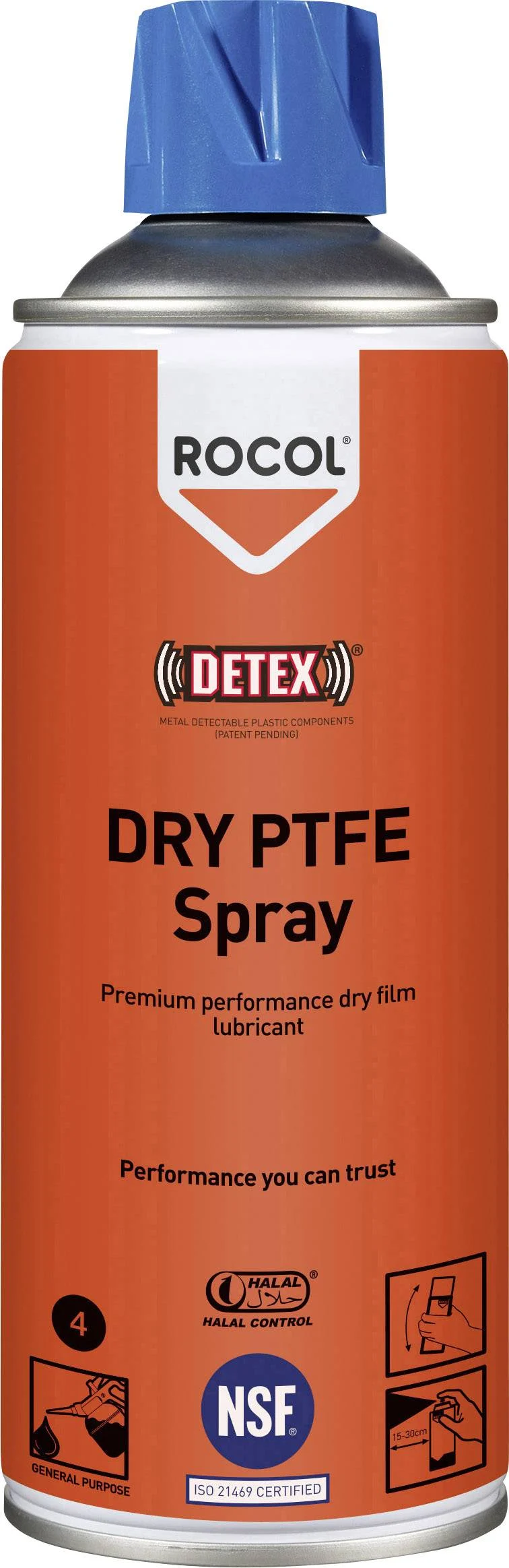 Rocol Dry PTFE Sprey NSF-H1