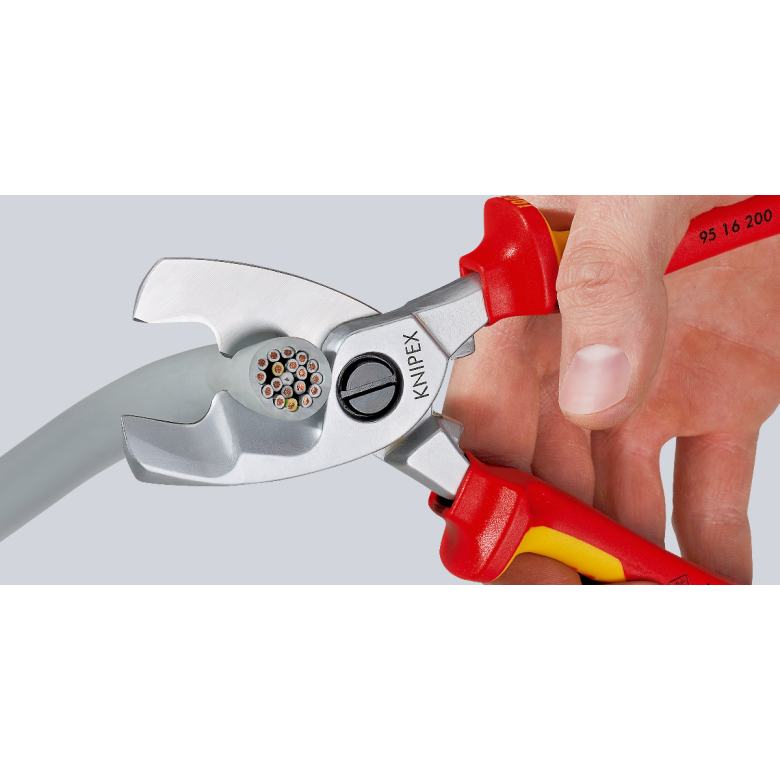 Knipex Kapalskeri 1000V VDE 200mm 95 16 200