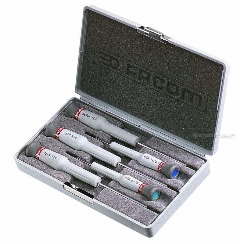 Facom AEX.J1 Skrúfjárnasett Torx Micro-Tech