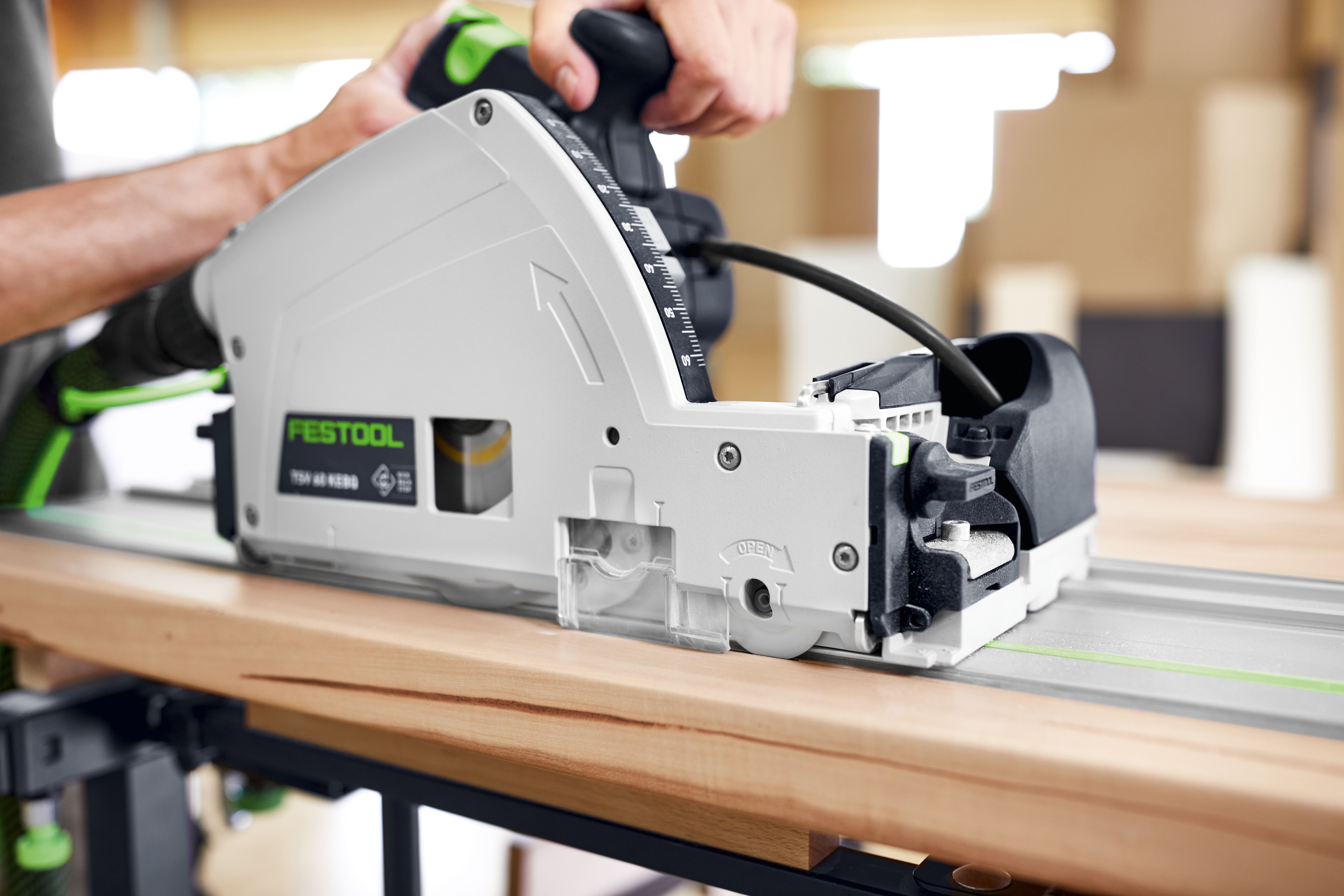Festool TSV60 Sleðasög með forskera KEBQ-Plus 576730