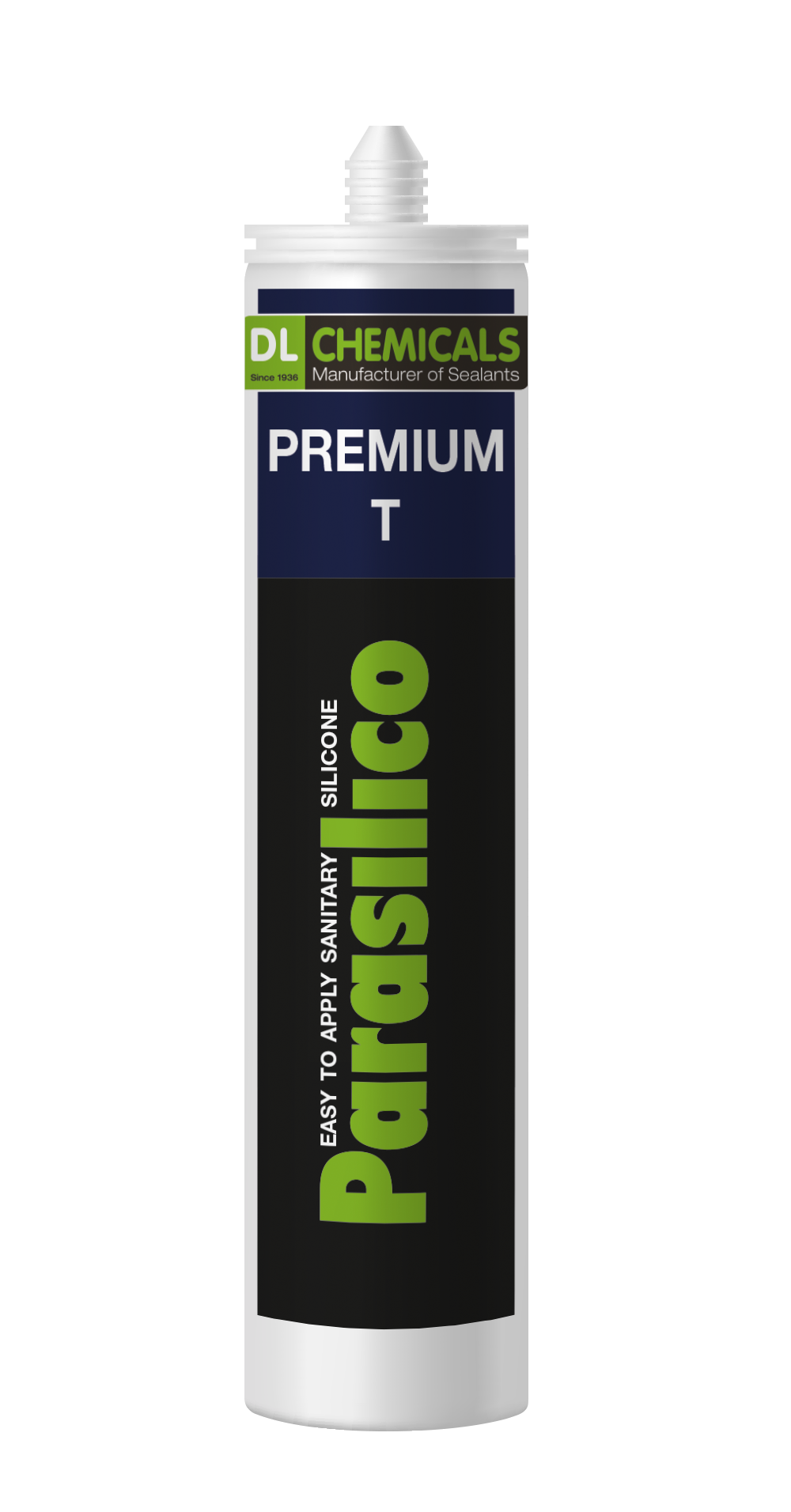 Parasilico Premium Sílikon Svart 300ml 