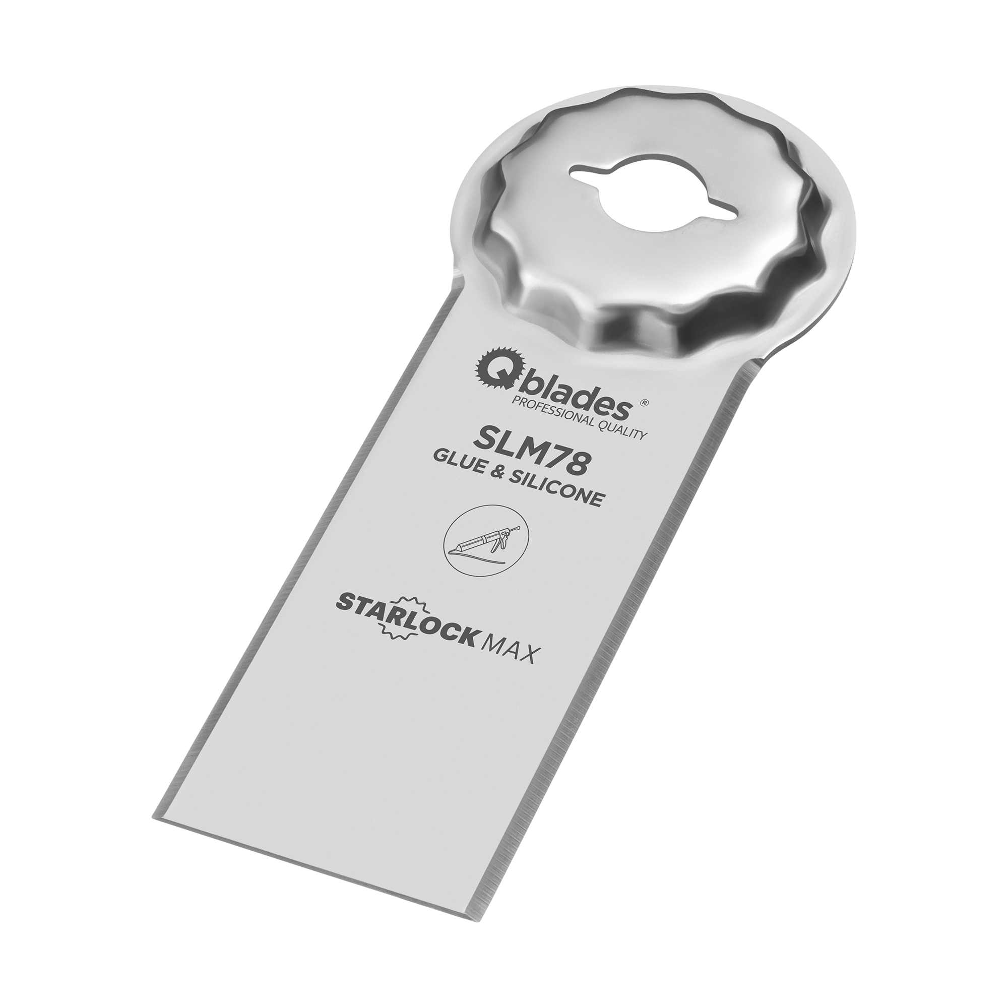 Qblades SLM78 Kíttisskafa breið 30x85mm 5stk