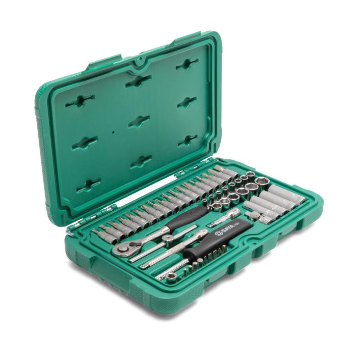 SATA 52 Stk. 1/4” Topplyklasett ST09002SJ