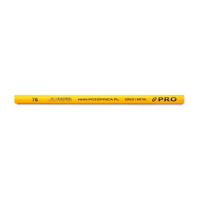 Pro Smíðablýantur f. gler/málm gulur 240 mm